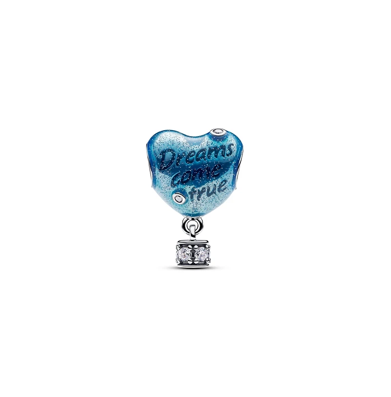 Pandora Sterling Silver Heart Hot Air Balloon Charms