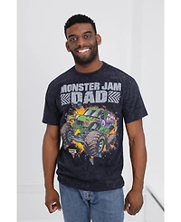 Monster Jam Boys Vintage Wash Matching Family T-Shirt