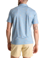Chubbies Men's the Barkin' Up Wrong Tree Performance Polo Shirt