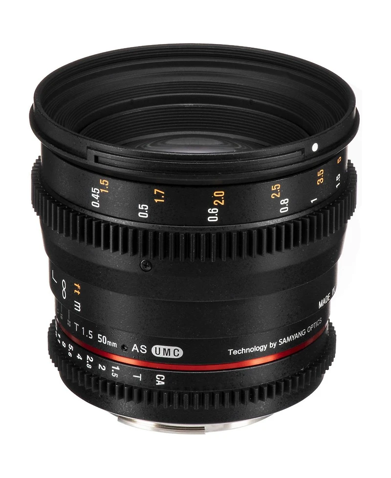 Rokinon 50mm T1.5 Cine Ds Lens for Canon Ef