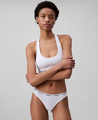 Calvin Klein Women's Modern Logo 3-Pack Thong Underwear QD5209