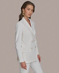 Donna Karan New York Women's Double Breasted Blazer