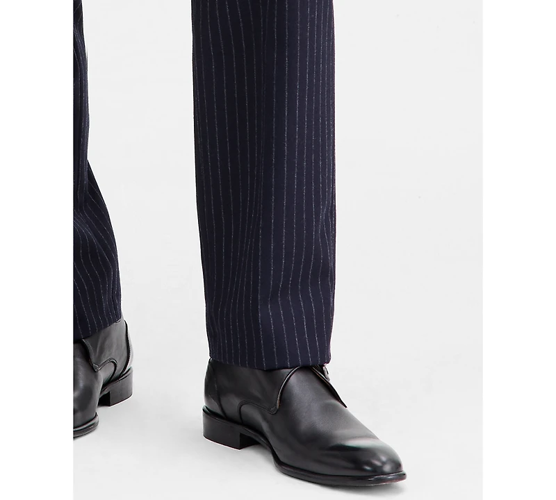 Michael Kors Men's Classic-Fit Wool-Blend Pinstripe Suit Separate Pants