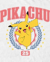 Pokemon Men's Pikachu Collegiate Short Sleeve T-Shirt