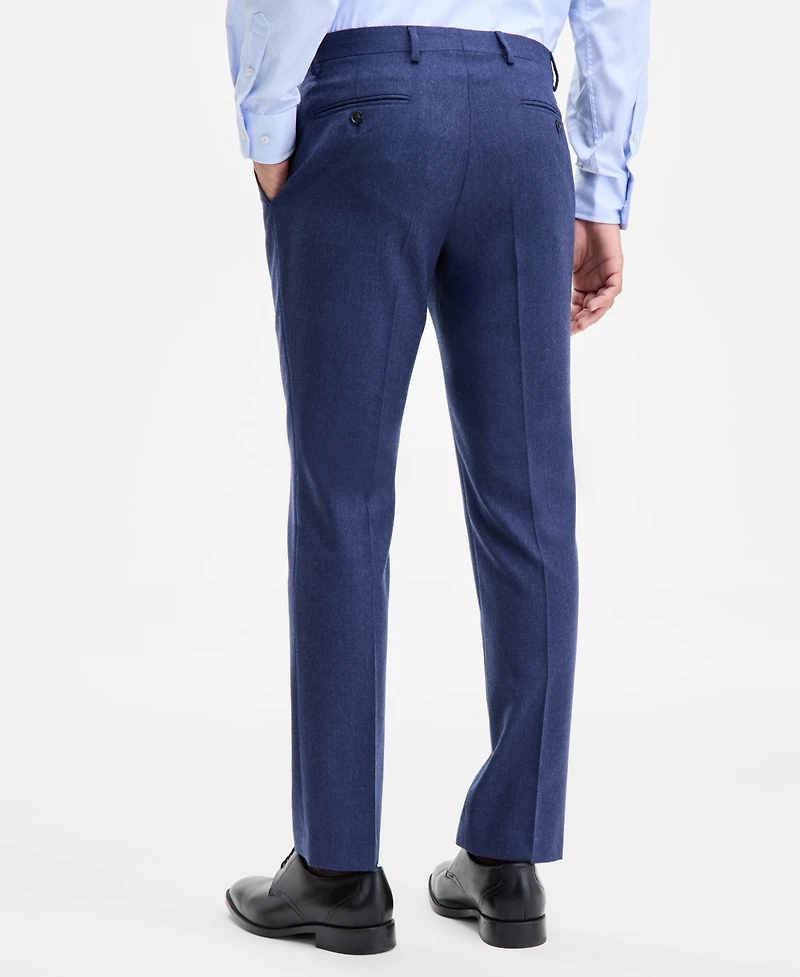 Tommy Hilfiger Men's Modern-Fit Pure Wool Suit Separate Pants