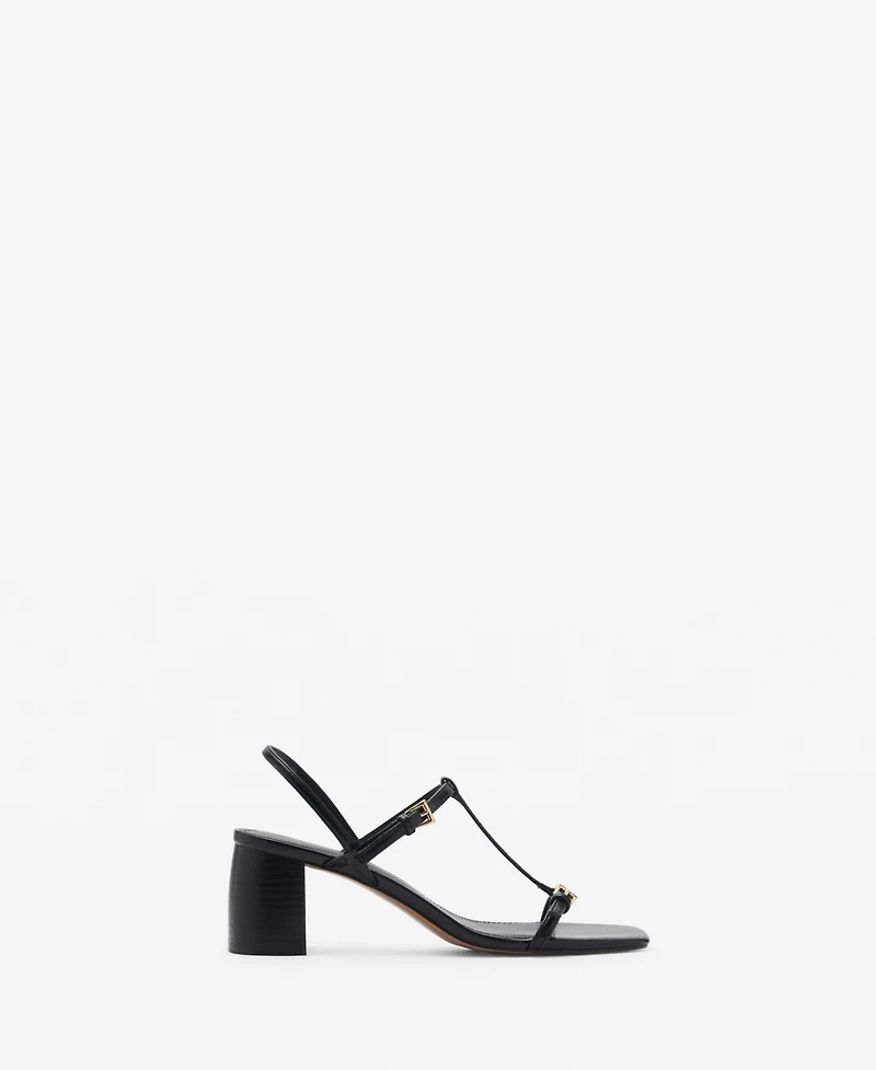 Mango Women's Straps Heel Sandals