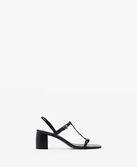 Mango Women's Straps Heel Sandals
