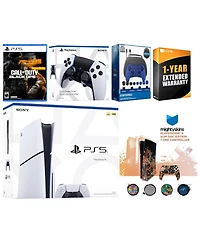 Sony Playstation 5 Slim Disc with Call of Duty Black Ops 6, Extra Edge Controller