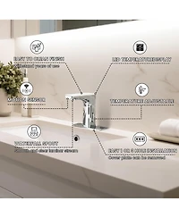 Mondawe Touchless Bathroom Faucet