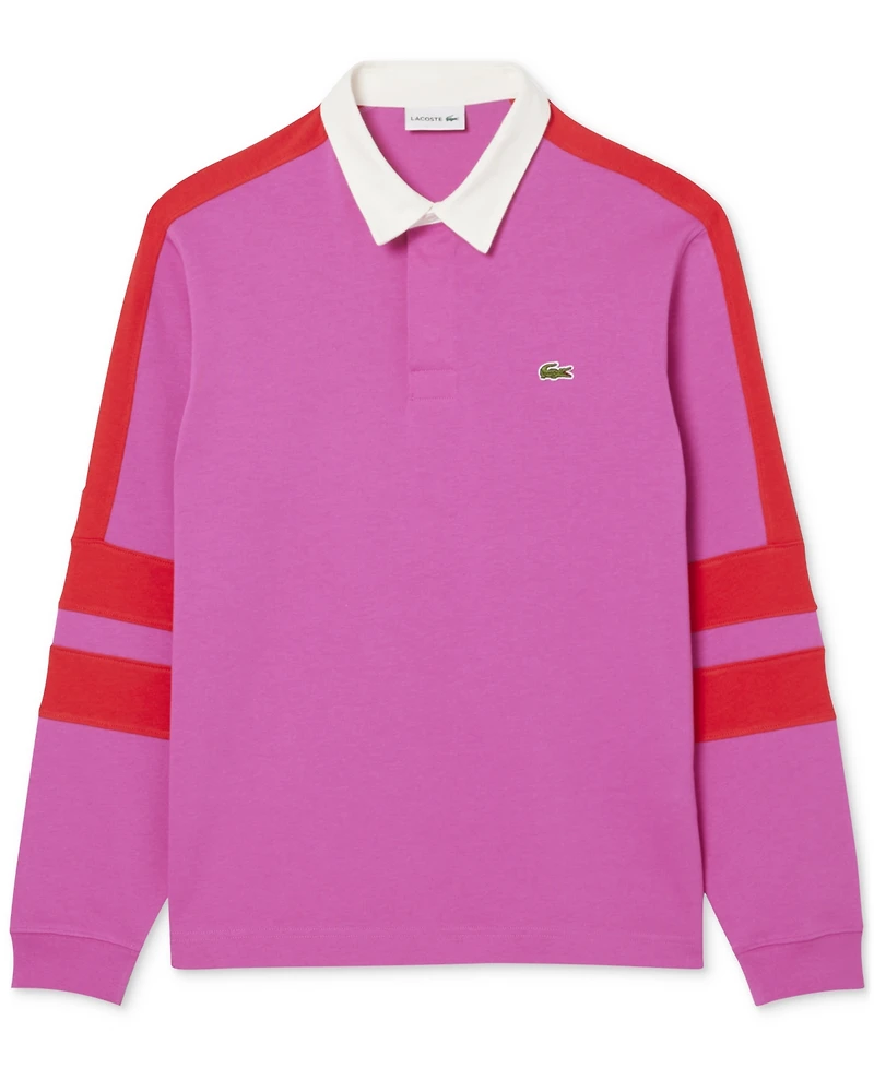 Lacoste Men's Classic-Fit Stripe Polo Sweatshirt
