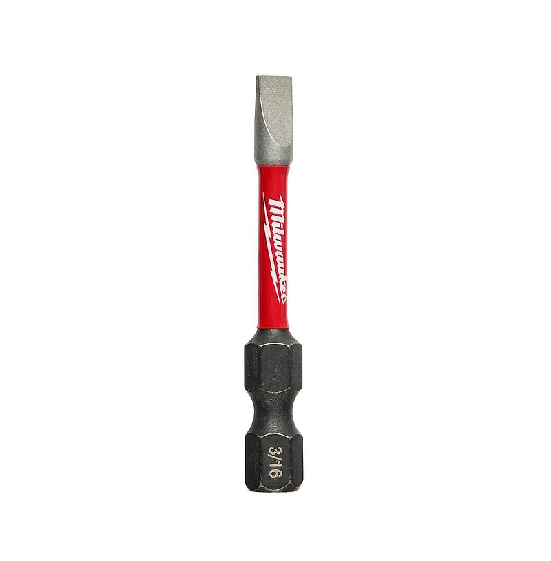 Milwaukee 48-32-4920 Shockwave 2" Slotted #8/#10 Impact Bit Set