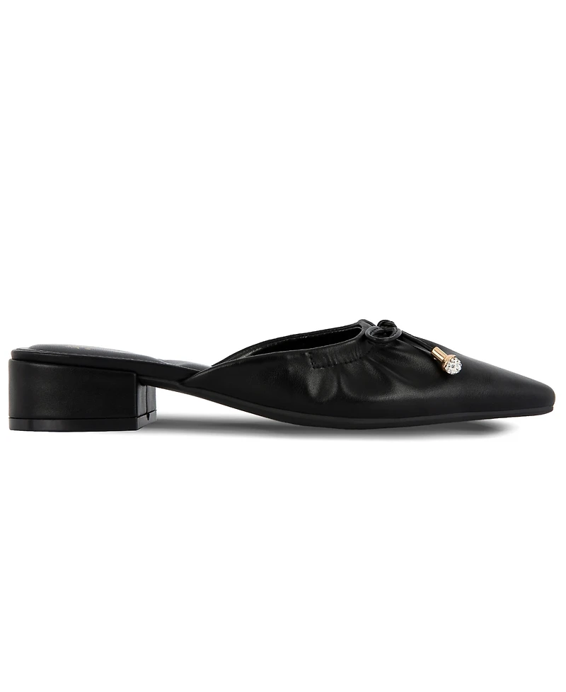 Jones New York Women's Karise Pointed Toe Slip On Mules
