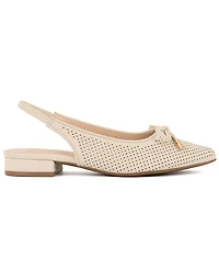 Jones New York Women's Qeemeh Perforated Slingback Flats