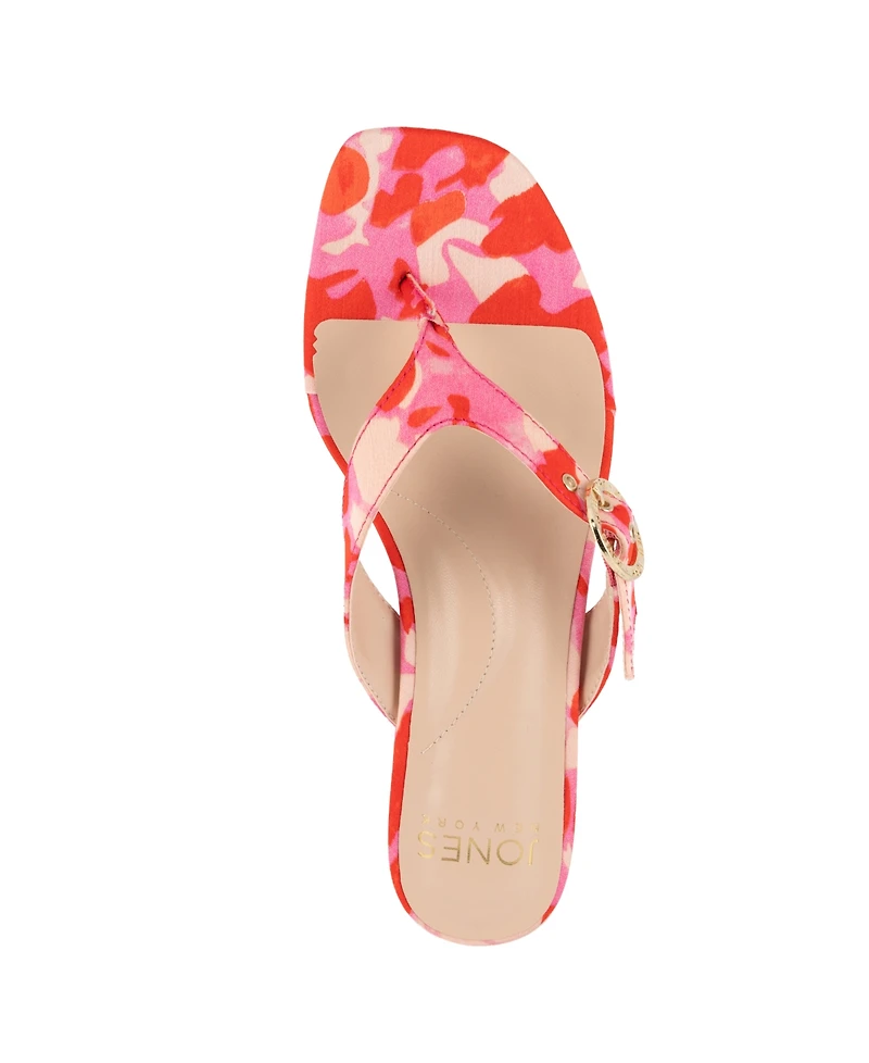 Jones New York Women's Verdree Thong Flat Sandals