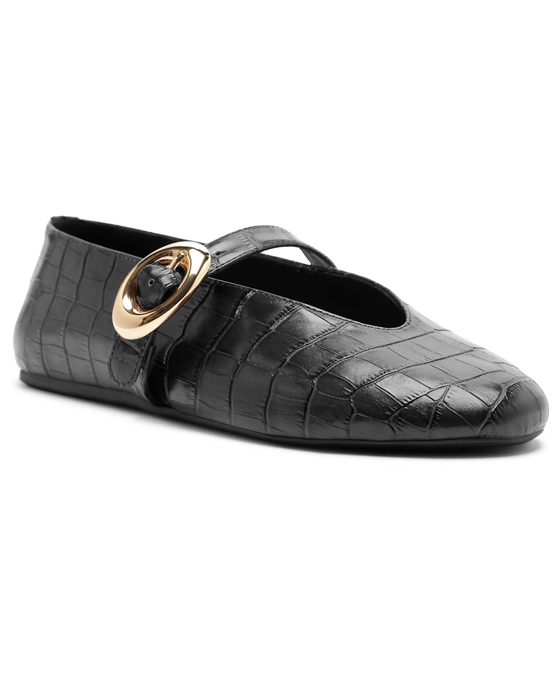 Arezzo Women's Erica Round Toe Ballet Flats