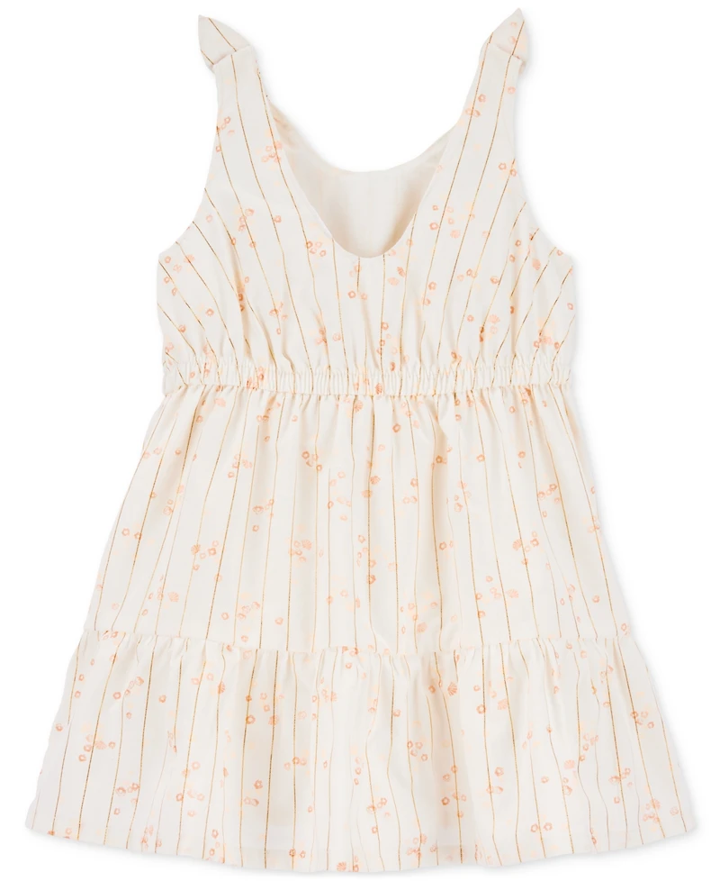 Carter's Toddler Girls Printed Tiered Dress