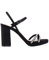 Nina Women's Steven Block Heel Platform Evening Sandals
