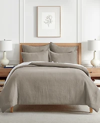 Levtex Reede Textured 3-Pc. Duvet Cover Set, Full/Queen