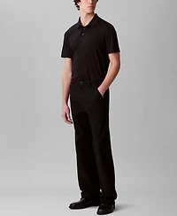 Calvin Klein Men's Short Sleeve Supima Cotton Polo Shirt
