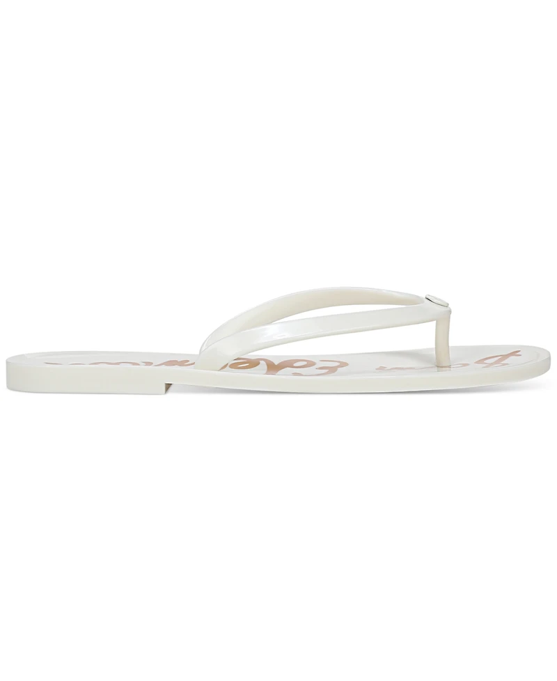 Sam Edelman Women's Dean Jelly Thong Flat Sandals