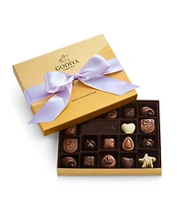 Godiva Assorted Milk Chocolate Gift Box with Orchid Ribbon