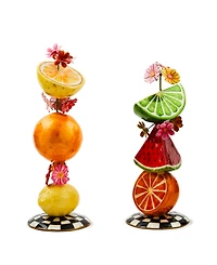 Mackenzie-Childs Tutti Frutti Topiaries, Set of 2