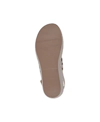 Gc Shoes Women's Alexia Embellished Wedge Sandals