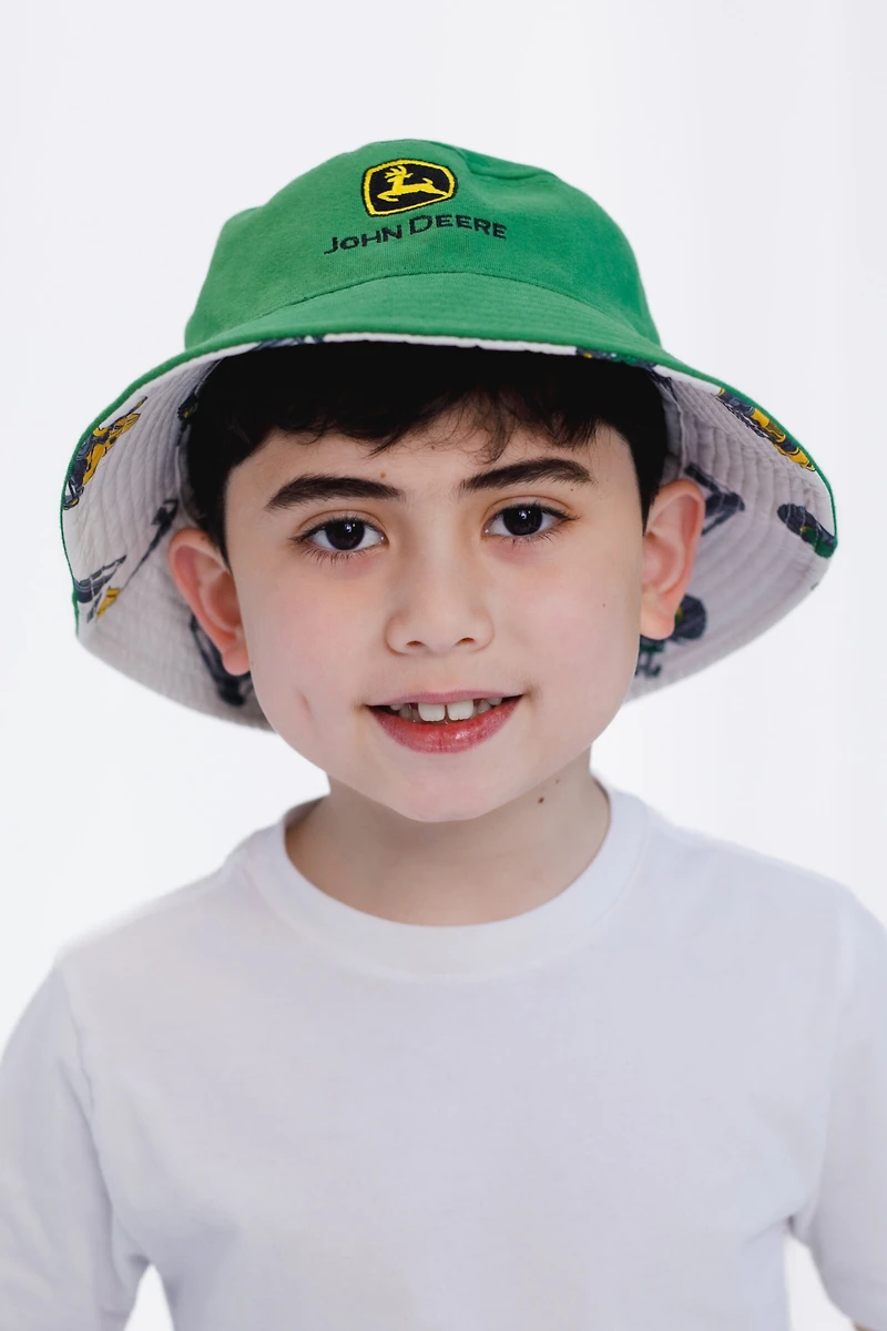 John Deere Boys Bucket Sun Hat