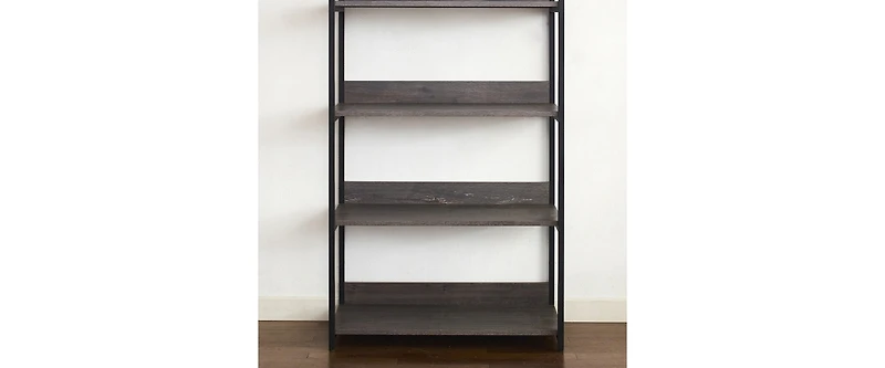 Storage shelves with 5 adjustable levels, garage storage shelves, heavy-duty metal shelves, practical shelf units, suitable for warehouse storage room