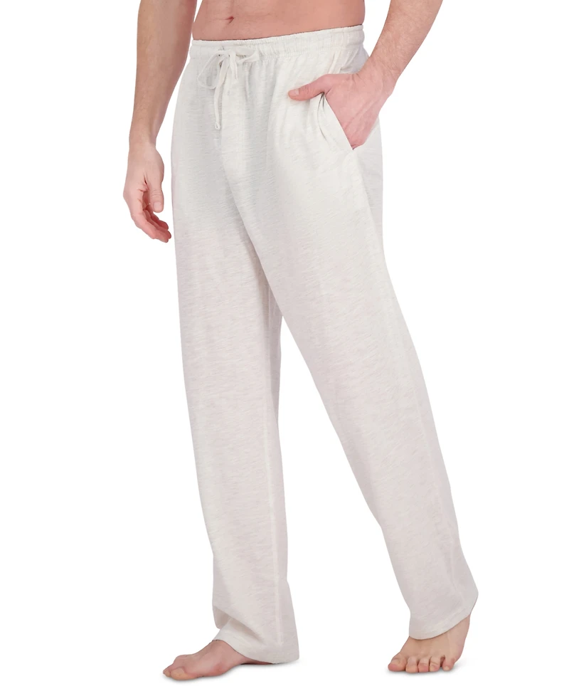 Hanes Platinum Men's Slub Jersey Sleep Pants, Pack of 2