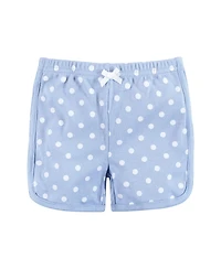 Hudson Baby Baby Girls Hudson Four-Piece Essential Shorts