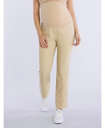 Women's Mia Secret Fit Over the Belly Slim Straight Leg Pant - Motherhood Maternity