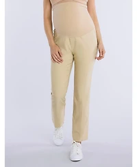 Women's Mia Secret Fit Over the Belly Slim Straight Leg Pant - Motherhood Maternity