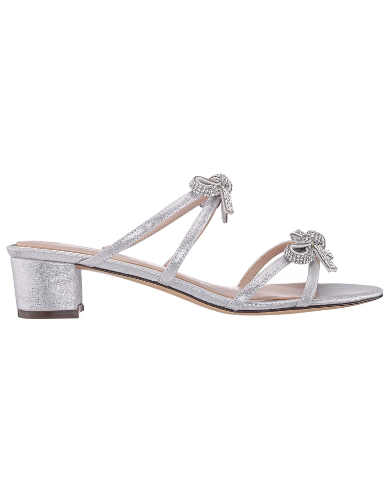 Nina Women's Georgie Low Block Heel Dress Sandals