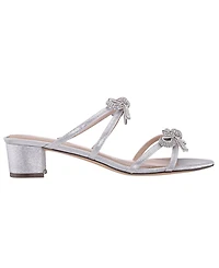 Nina Women's Georgie Low Block Heel Dress Sandals