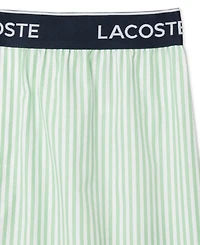 Lacoste Men's Loungewear Striped Pajama Shorts