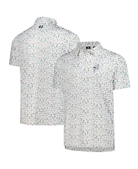 FootJoy Men's White Wm Phoenix Open Prodry All Over Print Polo Shirt