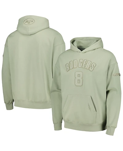 Pro Standard Men's Aaron Rodgers Moss New York Jets Player Name Number Pullover Hoodie