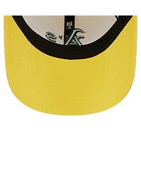 New Era Women's Gold Athletics Don't Worry 9Twenty Adjustable Hat