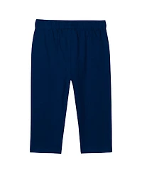 Outerstuff Baby Boys and Girls Navy West Virginia Mountaineers Double Up Long Sleeve Bodysuit Pant Set