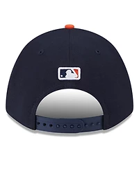 New Era Men's Navy Detroit Tigers Player Replica 9FORTY Adjustable Hat