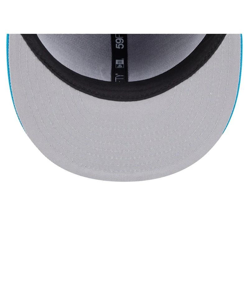 New Era Men's Black Charlotte Fc 2025 Kickoff 59FIFTY Fitted Hat