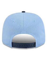 New Era Men's Sky Blue/Navy Sporting Kansas City 2025 Jersey Hook 9SEVENTY Stretch-Snap Hat