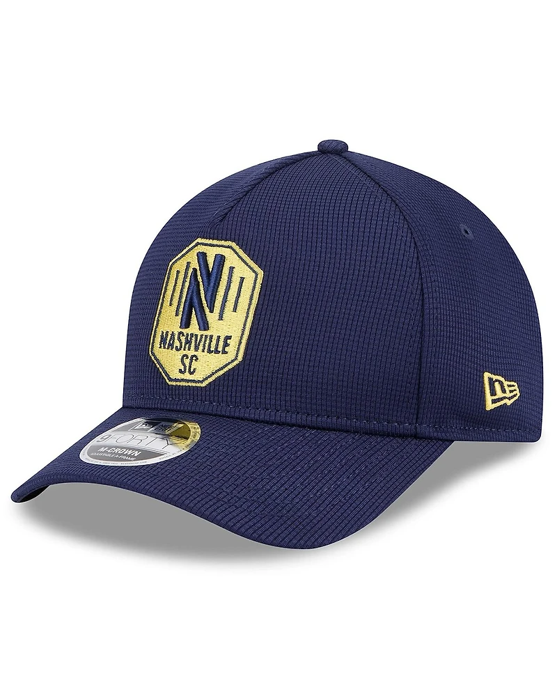 New Era Men's Navy Nashville Sc 2025 Jersey Hook 9FORTY M-Crown Adjustable Hat