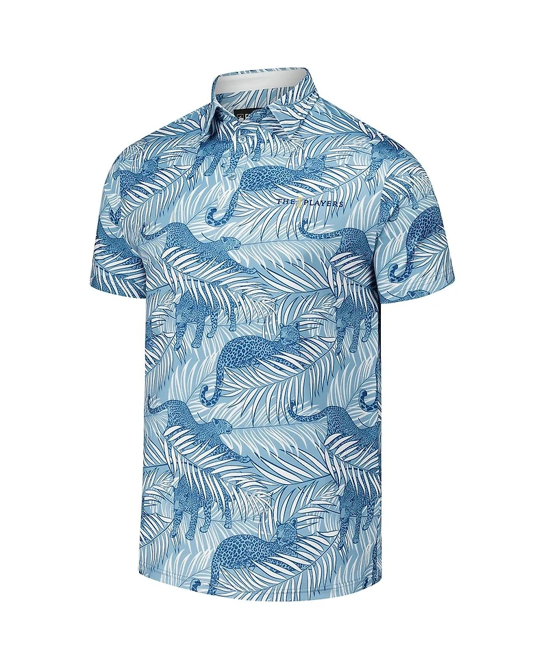Flomotion Men's Blue The Players Party Animal Polo Shirt