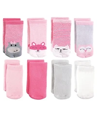 Luvable Friends Baby Boys Everyday 16-Pack Terry Socks