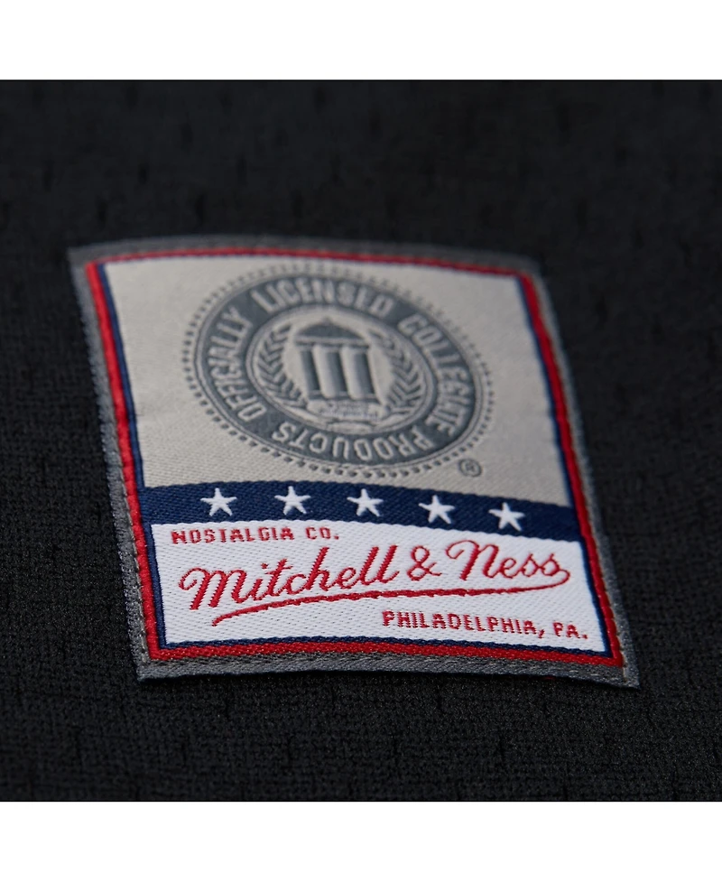 Mitchell & Ness Men's Black Florida State Seminoles On The Clock Full-Button Fashion Jersey