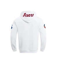 Pro Standard Men's White Philadelphia 76Ers 2024/25 City Edition Pullover Hoodie