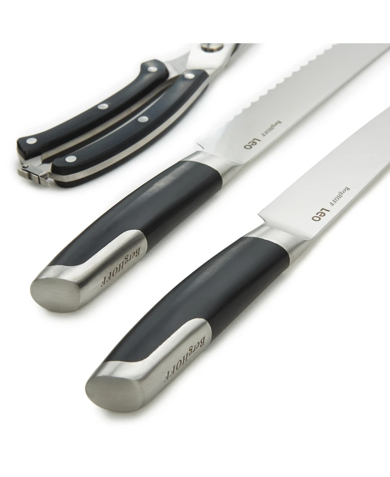 BergHOFF Leo Graphite 3-Piece Stainless Steel Forged Cutlery Set