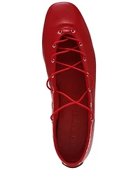 Steve Madden Women's Pointe Lace-Up Flats